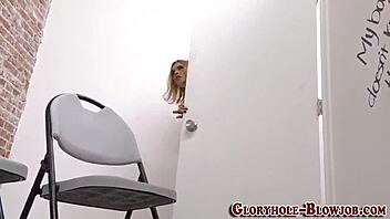 HD video of a woman sucking a big black cock