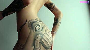 Oily Skinny Secretary Begs for Cock While Riding Toys Close Up 😏💦