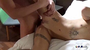 Portuguese teen gets a good pounding from Victor Bloom in this steamy video