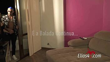 Cousin gets anal fucked in doggystyle