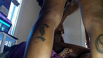 Homemade video of three black women
