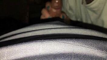 natalie east feels the thrill sucking dick in orlando hotel and swallowing stranger cum