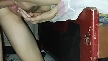 Morning fuck with my stepsister whore taking big black cock bareback