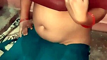 Indian wife with big boobs shakes and teases