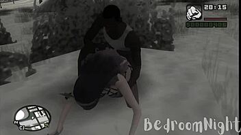 Hey Santa, screwing in the snow at Christmas! - GTA SA