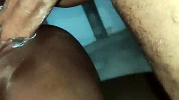 Cumshot from behind in HD video