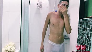 White briefs and big cock: A steamy amateur experience