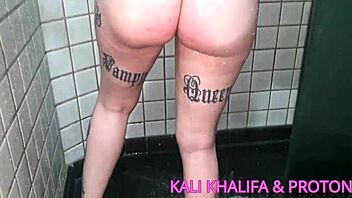 I shave in the shower and pee backstage