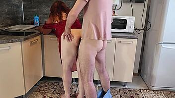 He Feels Intense Pleasure Fucking Mature Milf's Ass And Mouth With Passion