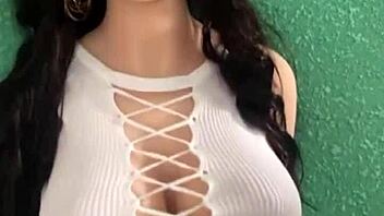 Teen's Big Boob and Ass Sex with a TPE Doll