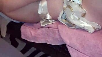 Velvet Rain Feels So Horny As She Squirts With Huge Homemade Toys In Passionate Masturbation Session.