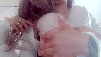 Watch Me Get Excited Before Facial Splash On Glasses