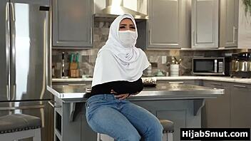Lusty Muslim girl and her best friend get fucked by lucky guy