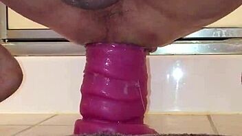 Extreme Gay Anal With Huge Bad Dragon Sleipnir Dildo Gaping