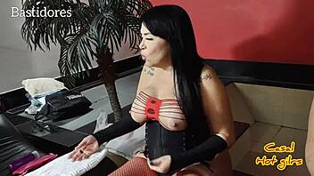 Soraya Carioca's Wild Gangbang With Tattooed Guys