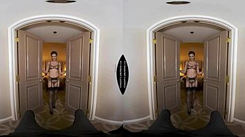 Wow! Sexy Petite Brooklyn Gray Handles Big Black Cock!