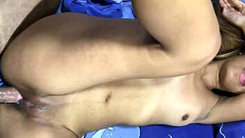 pov creamy pussy latina gets fucked raw in missionary and doggystyle by mariangel belle 😍💦