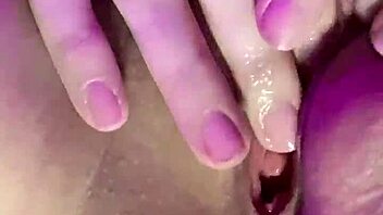 Goth wife fingering compilation with blowjob.