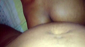 Guy stuffs balls into mineiro's ass during shemale encounter