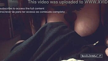 Titty Fuck and Cum: A Tight Fit on Tattooed Boobs