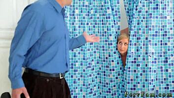 A taboo family affair in the shower