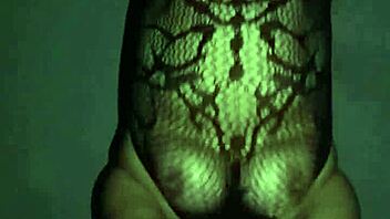 this mexican wife's big tits bouncing in fishnets, so curvy and chubby