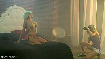 BDSM Photoshoot Turns Lesbian with Allie James