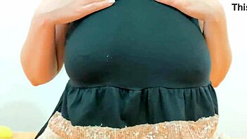 beautiful solo girl with protruding nipples teases in a public display - depravedminx