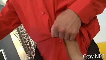 Bold Gay Action With Large Schlong Free