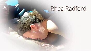 Hot Milfs Fuck - Brunette Hottie Rhea Radford Drinks Hard Cocks Cum