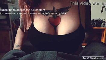 Couldn't resist cumming on these tattooed tits in titfuck POV?