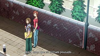 Jojo's bizarre adventure golden wind episode 1 in portuguese