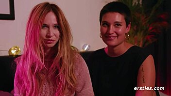 Lesbian Couple Fingers Each Other