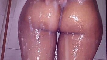 Susy, the hot Latina amateur, spreads her ass nicely.