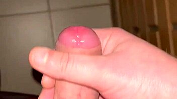 young russian cock gets close up cumshot