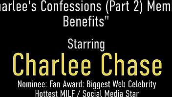 busty charlee chase thrills her fan with a wild ride using her skills and a toy