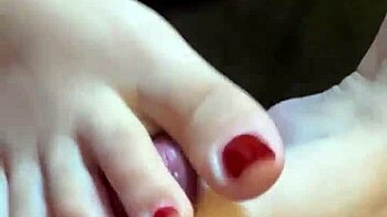 want me to cum on your feet during this footjob?