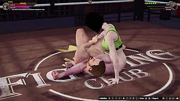 Natalia and Ethan Engage in Rough Sex in 3D Game