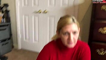 Mommy in Purple Gloves: A Sensual Handjob Fantasy