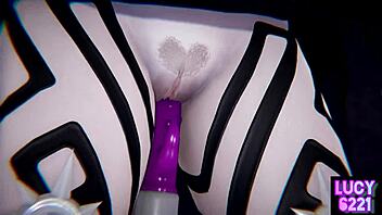 Black magic girl adventures in fantasy world