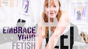 Ass to Mouth Slut Shannon Heels Teases with Tail