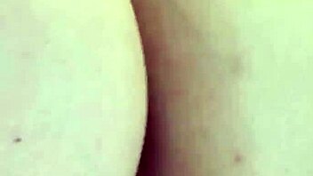 young amateur couple in intimate moment