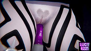 Black magic girl adventures in fantasy world