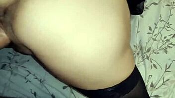 cuckold husband lets his friend fuck his wife hard in anal