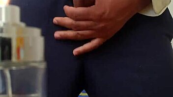 I couldn't stop masturbating in my gay suit, feeling the intense fetish thrill build up.