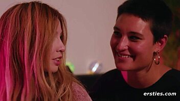 Lesbian Couple Fingers Each Other