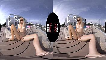 Explore virtual taboo adventures in summer vibes with blonde characters and orgasmic scenes.