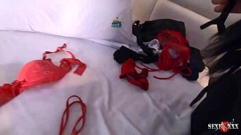 Amanda Souza, the sinful brunette, shines in backstage casting