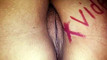 Susy, the hot Latina amateur, spreads her ass nicely.