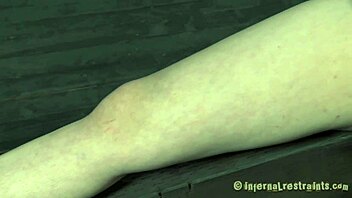 Intriguing Brunette Babe Teases with Huge Dildo